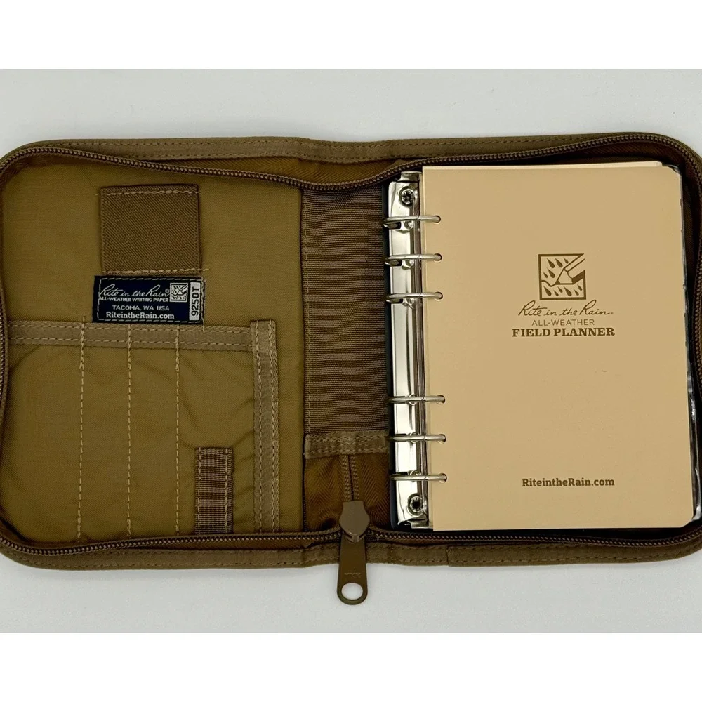 Rite in the Rain All-Weather Field Planner Tactical Tailor Cover Tan 9250T USA